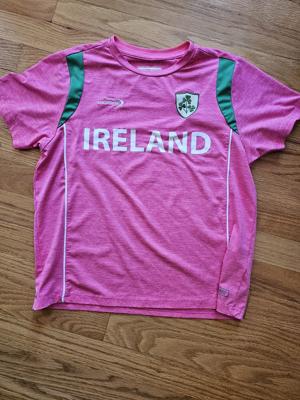 Lansdowne Ireland Kids' Pink Sports Top Size 9/10